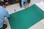 【江门】西铁城车间静电防护坚持选用创选宝低气味防静电胶皮